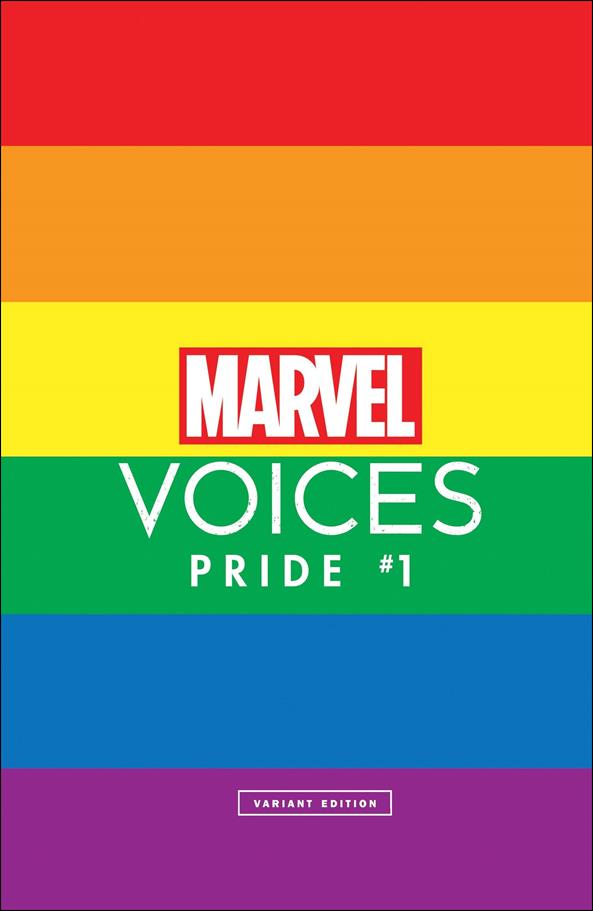 Marvel's Voices: Pride (2021) issue 1-M 1:100 Rainbow Cover