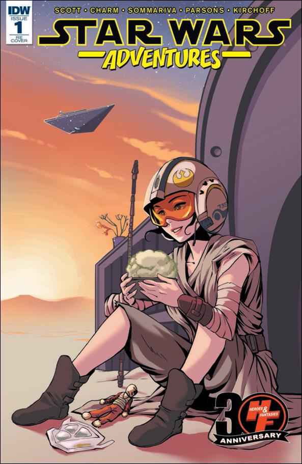 Star Wars Adventures (2017) issue 1-K Tim Lim Heroes & Fantasies Cover