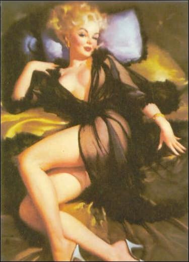 Elvgren's Calendar Pinups (Promo) card nn
