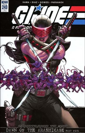 G.I. Joe: A Real American Hero issue 249-C Harvey Tolibao 1:10 Cover