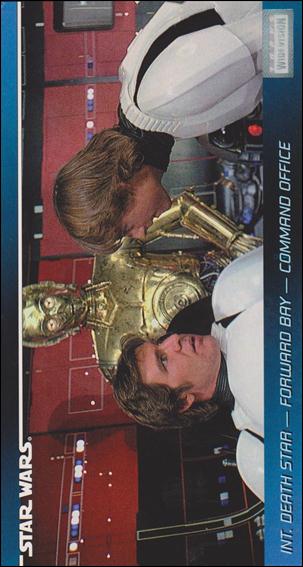 Star Wars Widevision (Base Set) card 67 Int. Death Star - Forward Bay - Command Office