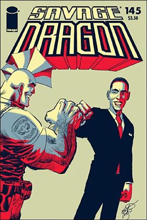 Savage Dragon (1993) issue 145-B Barack Obama Cover
