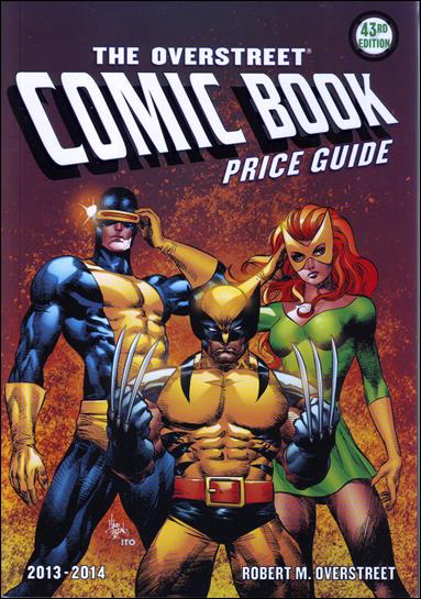 Official Overstreet Comic Book Price Guide issue 43 X-Men Cover