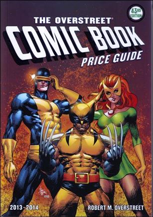 Official Overstreet Comic Book Price Guide issue 43 X-Men Cover