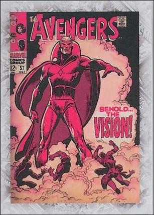 Marvel Beginnings: Series 3 (Breakthrough Issues Comic Cover Subset) card B-118 The Avengers #57