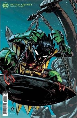 Truth & Justice issue 6-B Damion Scott Cardstock Cover