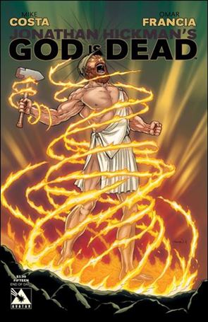 God is Dead issue 15-E Jacen Burrows End of Days Cover