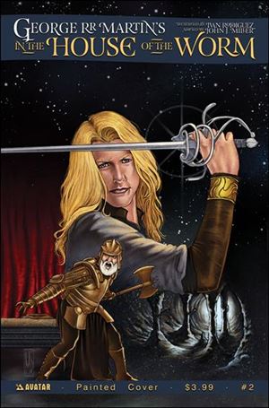 George R.R. Martin's In the House of the Worm issue 2-C Painted Cover