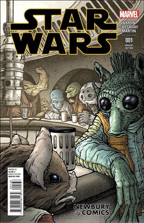 Star Wars (2015) issue 1-YK David Peterson Newbury Comics Cover
