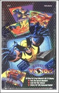 Marvel Vision card 1 Sealed Hobby Box