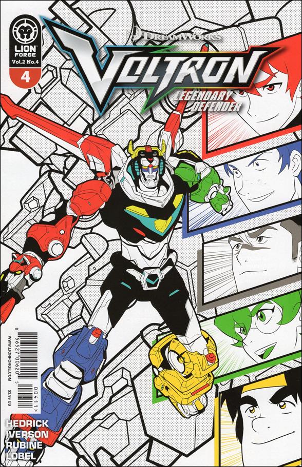 Voltron (2017) issue 4 Rubine Cover