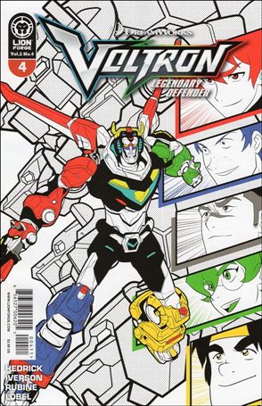 Voltron (2017) issue 4 Rubine Cover