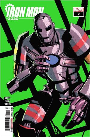 Iron Man 2020 (2020) issue 2 Pete Woods Cover