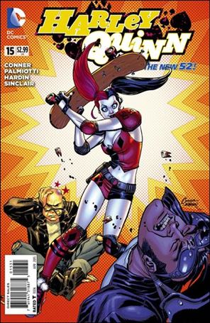 Harley Quinn (2014) issue 15-C Amanda Conner and Dave Johnson 1:25 Cover