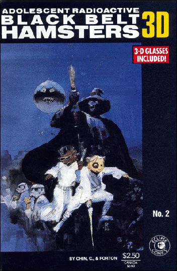 Adolescent Radioactive Black Belt Hamsters: 3-D issue 2
