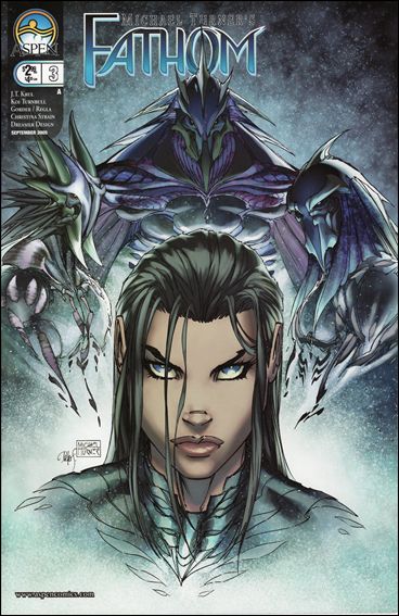 Michael Turner's Fathom (2005) issue 3 Michael Turner Cover