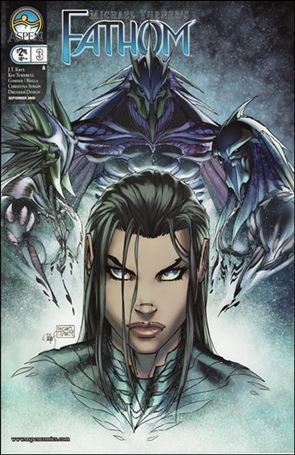 Michael Turner's Fathom (2005) issue 3 Michael Turner Cover