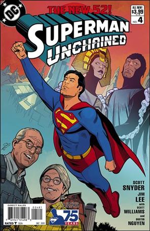 Superman Unchained issue 4-G Chris Sprouse 1:25 Modern Age Cover