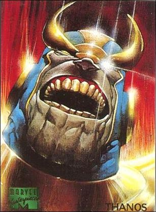 1995 Marvel Masterpieces (Base Set) card 97 Thanos