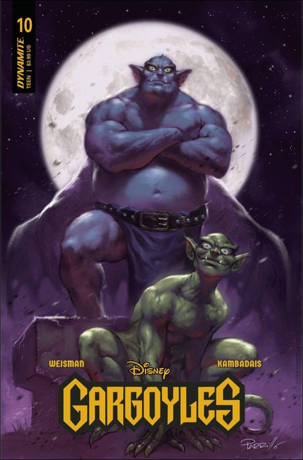 Gargoyles (2022) issue 10-B Lucio Parrillo Cover