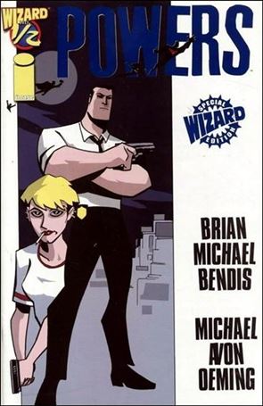 Powers (2000) issue 1/2-C Blue Foil Cover