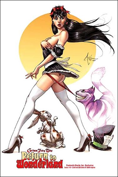 Grimm Fairy Tales: Return to Wonderland issue 6-F Fantastic Realm Bill Tucci "Gotcha" Cover 1/1000 
