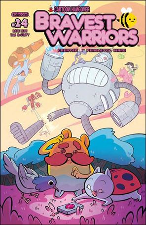 Bravest Warriors issue 24 Angelica Russell Cover