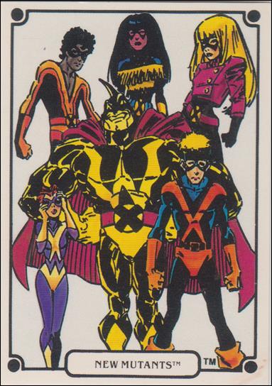 Heroic Origins (Base Set) card 54 New Mutants
