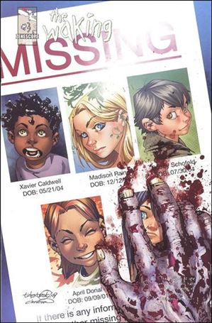 Waking  issue 3-B Talent Caldwell Cover