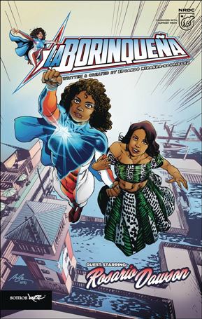 La Borinqueña Guest Starring Rosario Dawson issue nn-G Rafael Albuquerque Cover