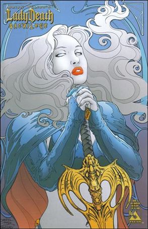 Brian Pulido's Lady Death: Sacrilege issue 0-M Art Nouveau Cover