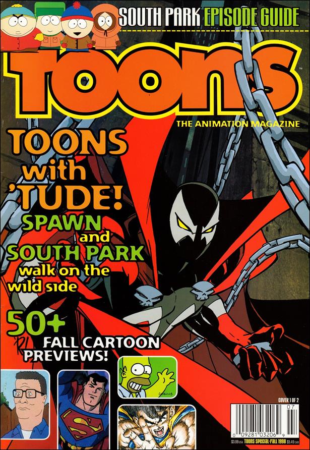 Toons: The Animation Magazine issue nn Spawn Cover