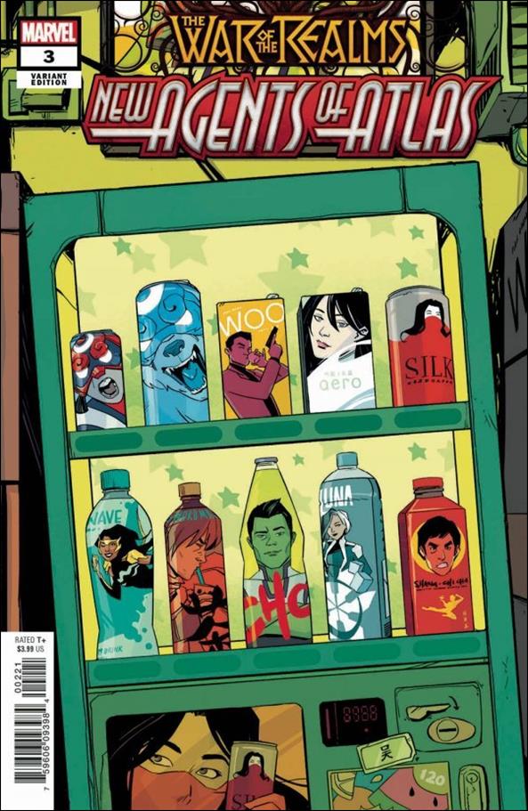 War of the Realms: New Agents of Atlas issue 3-B Annie Wu 1:25 Cover