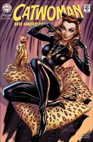 Catwoman 80th Anniversary 100-Page Super Spectacular issue 1-D J. Scott Campbell 1960s Cover