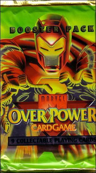 Marvel OverPower card 2-B Iron Man Sealed Pack