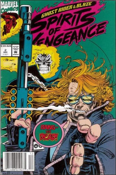 Ghost Rider/Blaze: Spirits of Vengeance issue 2-B Australian Price Cover