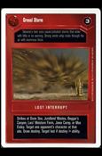 Star Wars: Premiere Unlimited (Base Set) card 79 Gravel Storm