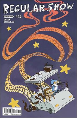 Regular Show issue 15-B Katie McDermott Cover