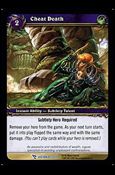 World of Warcraft: March of the Legion (Base Set) card 81 Cheat Death