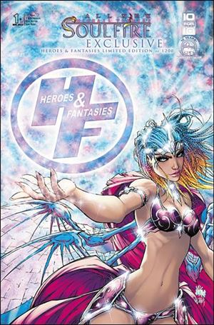 Michael Turner's Soulfire (2013) issue 1-D10 V Ken Marion Heroes & Fantasies Cover 1/1200