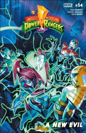 Mighty Morphin Power Rangers issue 54 Jamal Campbell Cover