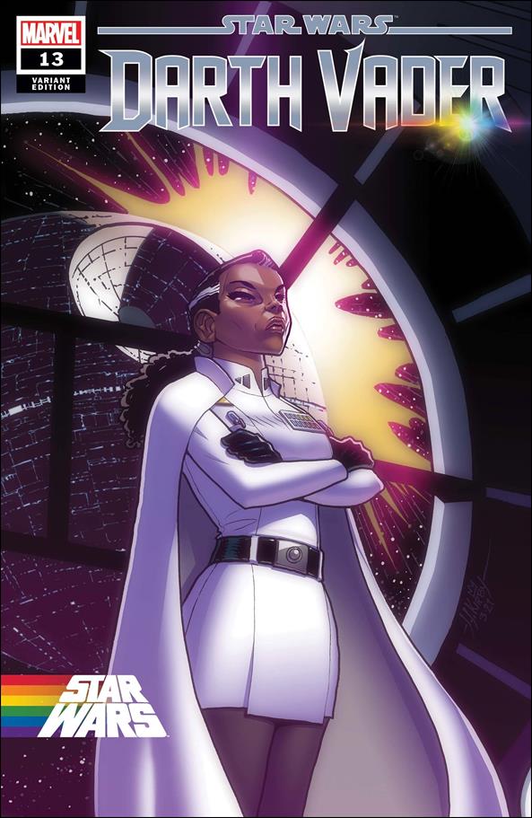 Star Wars: Darth Vader issue 13-B J.J. Kirby Pride Month Cover