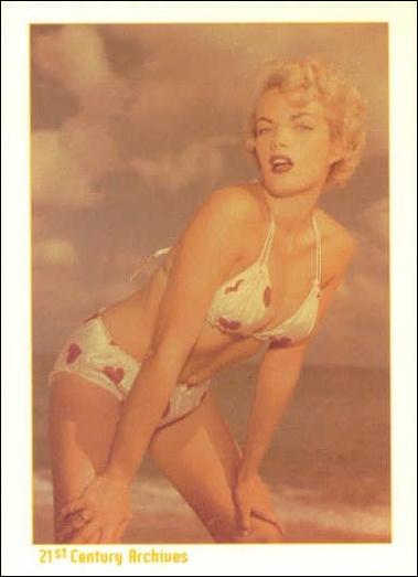 Bunny Yeager's Bettie Page (Girls of the Fifties Subset) card BY1 Carol Blake