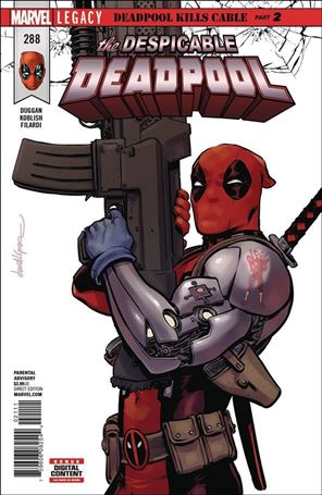 Despicable Deadpool issue 288 David Lopez Cover