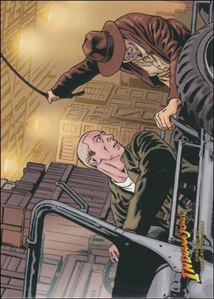 Indiana Jones and the Kingdom of the Crystal Skull (Base Set) card 86 Trouble in Hangar 51