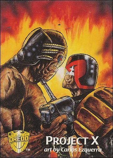 Judge Dredd: The Movie (Base Set) card 68 Project X