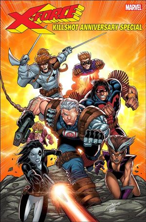 X-Force: Killshot Anniversary Special issue 1-J Ron Lim Cover
