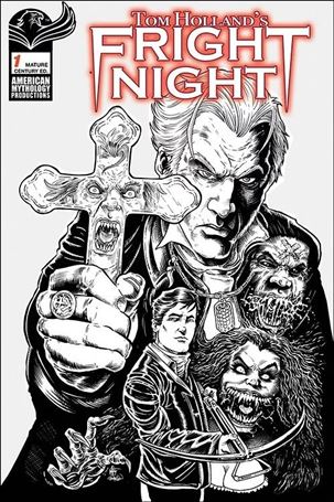 Fright Night (2021) issue 1-F Ken Haeser Black & White Cover 1/100