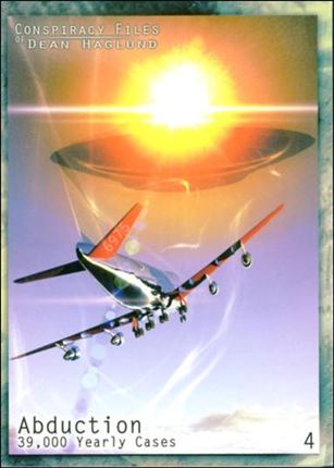 Conspiracy Files of Dean Haglund (Base Set) card 4 Abduction 29,000 Yearly Cases