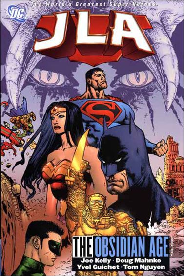 JLA issue 11-B The Obsidian Age: Book One